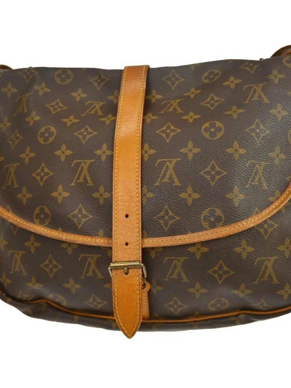 LOUIS VUITTON SAUMUR 35 SHOULDER BAG MONOGRAM - Picture 2 of 16